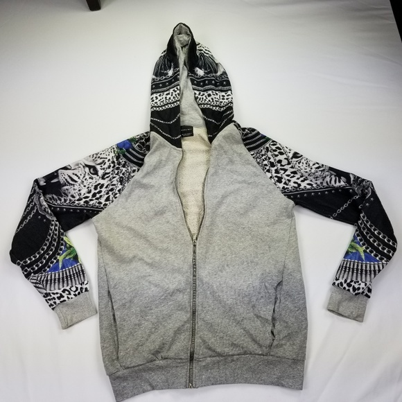 zara men tiger print sweatshirt